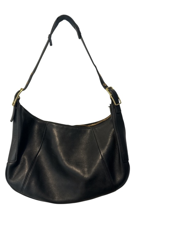 Coach Handbags - 1990’s Vintage Coach Black Leather Hobo Shoulder Bag